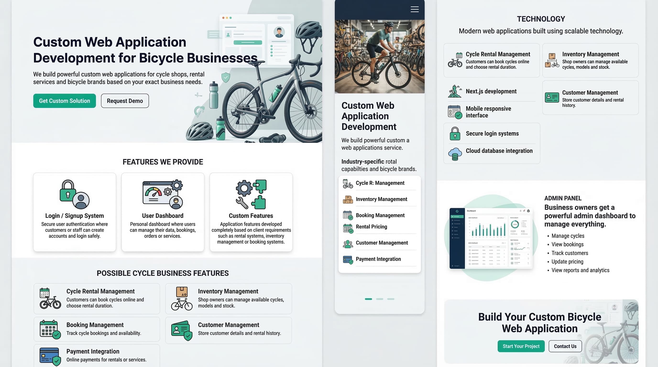 Custom Web Application