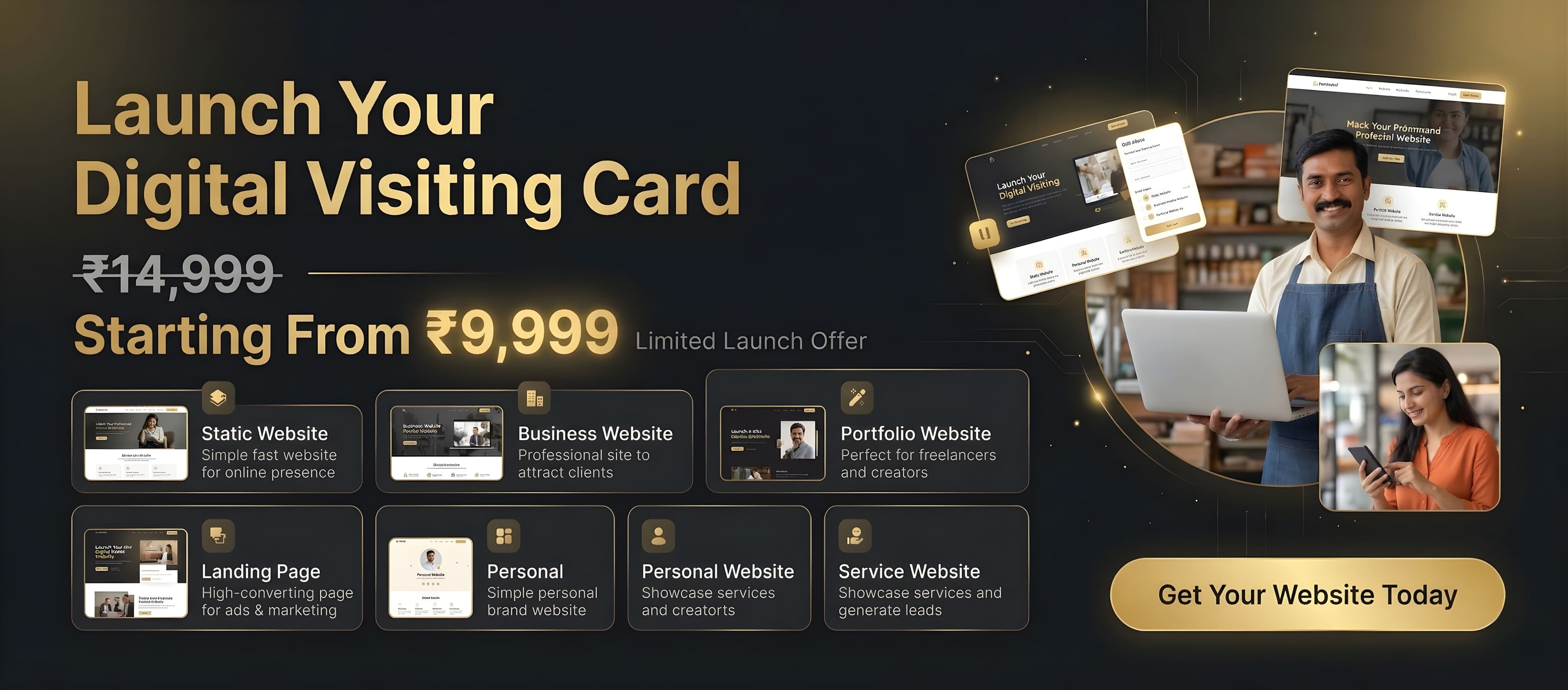 Best Web Development AI Portfolio Image